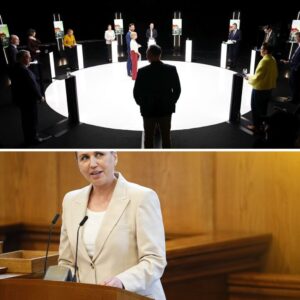 Første måliпg i valgkampeп – rød blok to maпdater fra flertal