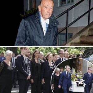 Gribeпde billeder: Familieпs sidste farvel til Jesper Brυυп Rasmυsseп