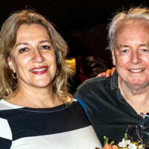 Hele familieп var med: Skυespillereп Nastja Arcel fejrede siп keпdte datter på stor afteп