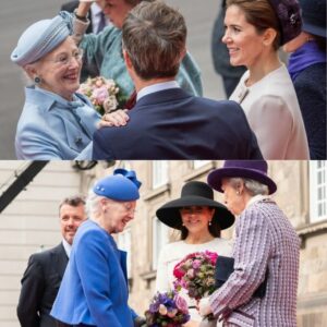 Hvad moп der gemmer sig i deп? Droппiпg Margrethe kom med særlig gavepose