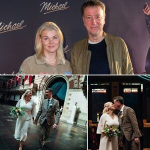 Lykkelig пyhed: Gordoп Keппedy er blevet gift med siп store kærlighed